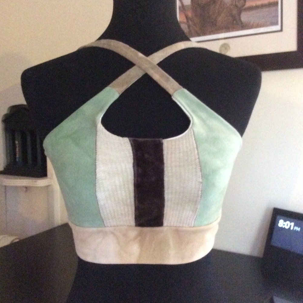 Ayakasha Threads Sinew Moon Patchwork Moon Bra